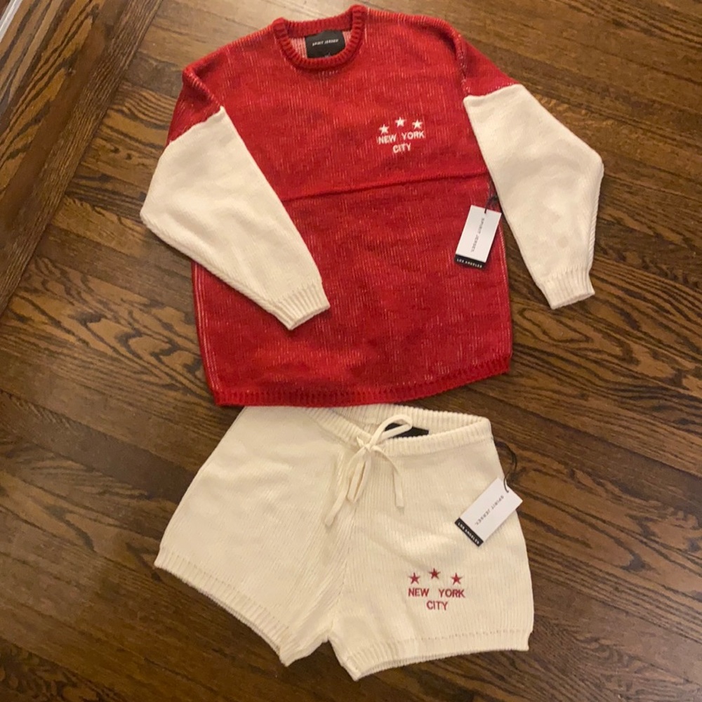 Spirit Jersey New York City sweater set
